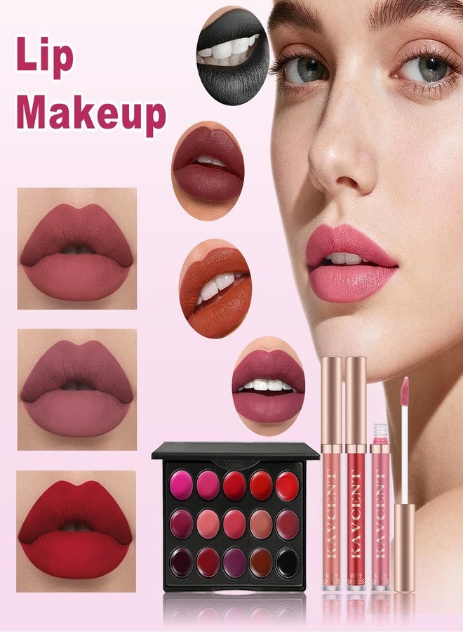 KAVCENT Makeup Kit for Women Teens full Kit Makeup set for Teens Teenagers 14-16 Eyeshadow Foundation Makeup Gift set for Women Makeup Kits for Teen Girls - Image 5